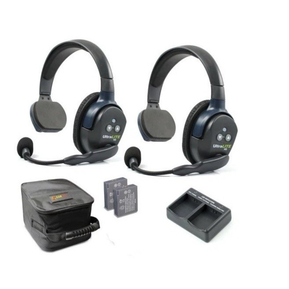 Eartec UL2S UltraLITE 2 person system wireless headset communication system